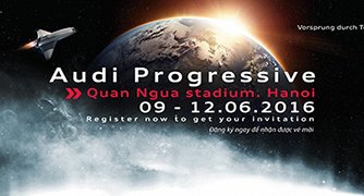 Audi Progressive sẽ mang hàng loạt mẫu xe mới tới người dùng Việt