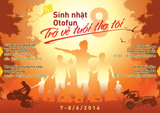 sap dien ra giai voc 2014 va le sinh nhat otofun lan 8