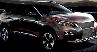 Peugeot tiết lộ hình ảnh 3008 phiên bản 2017