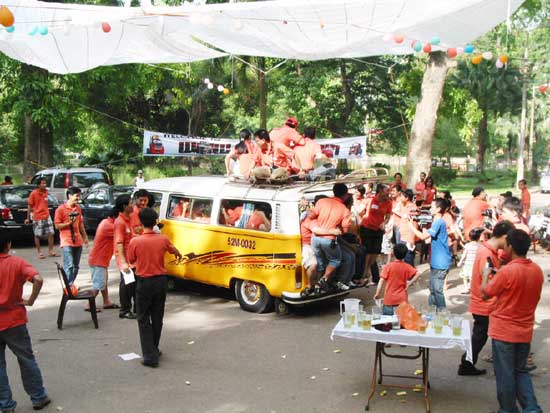 Một chiếc Volkswagen Camper 