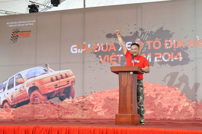 khai mac giai dua xe dia hinh viet nam 2014