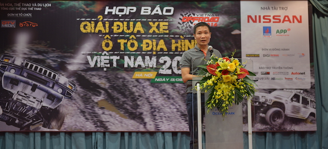 giai dua xe o to dia hinh viet nam 2016 se khai mac vao ngay 249