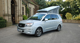 SsangYong giới thiệu “ngôi nhà di động” Turismo Tourist Camper