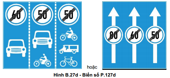 Một số biển báo mới sẽ xuất hiện từ ngày 1/11