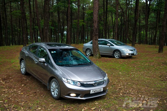 honda civic mot lan nhin lai