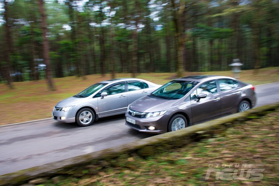 honda civic mot lan nhin lai