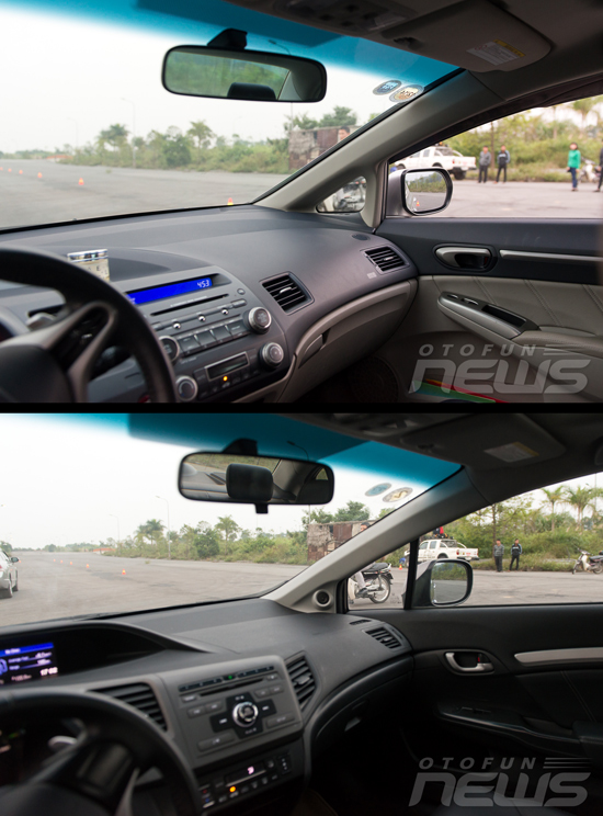 honda civic mot lan nhin lai