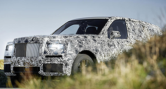 Xe gầm cao Rolls-Royce Cullinan lần đầu lộ diện