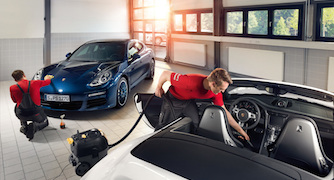 Đưa chiến mã Porsche đi "spa" dịp cuối năm