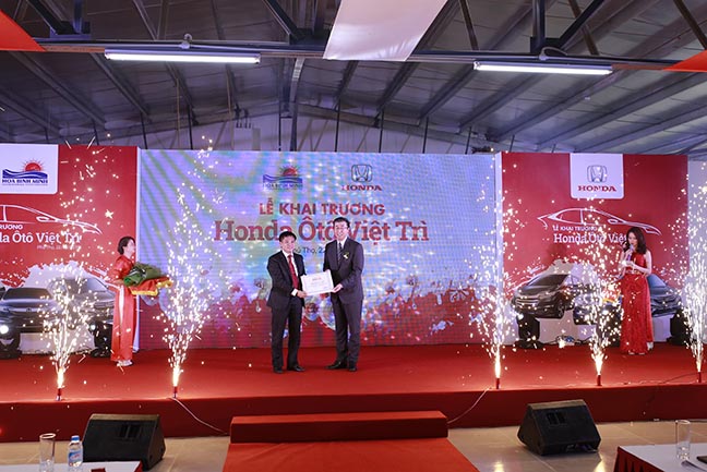 honda viet nam khai truong dai ly o to thu 6 tai mien bac