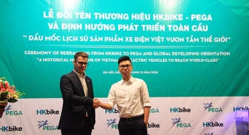 Thương hiệu xe điện HKbike đổi tên thành PEGA