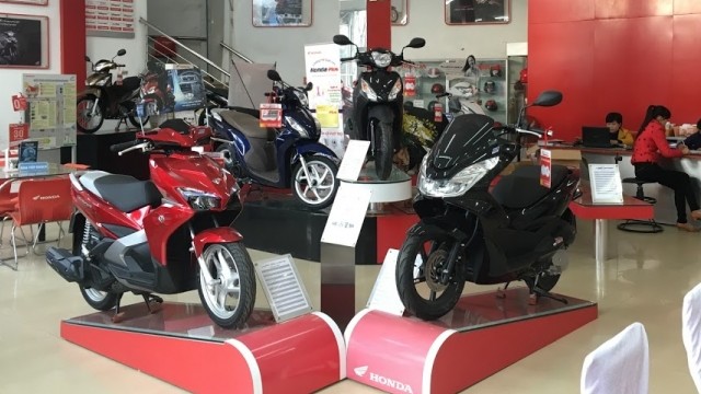 Doanh số xe máy Honda giảm mạnh tháng 7/2021
