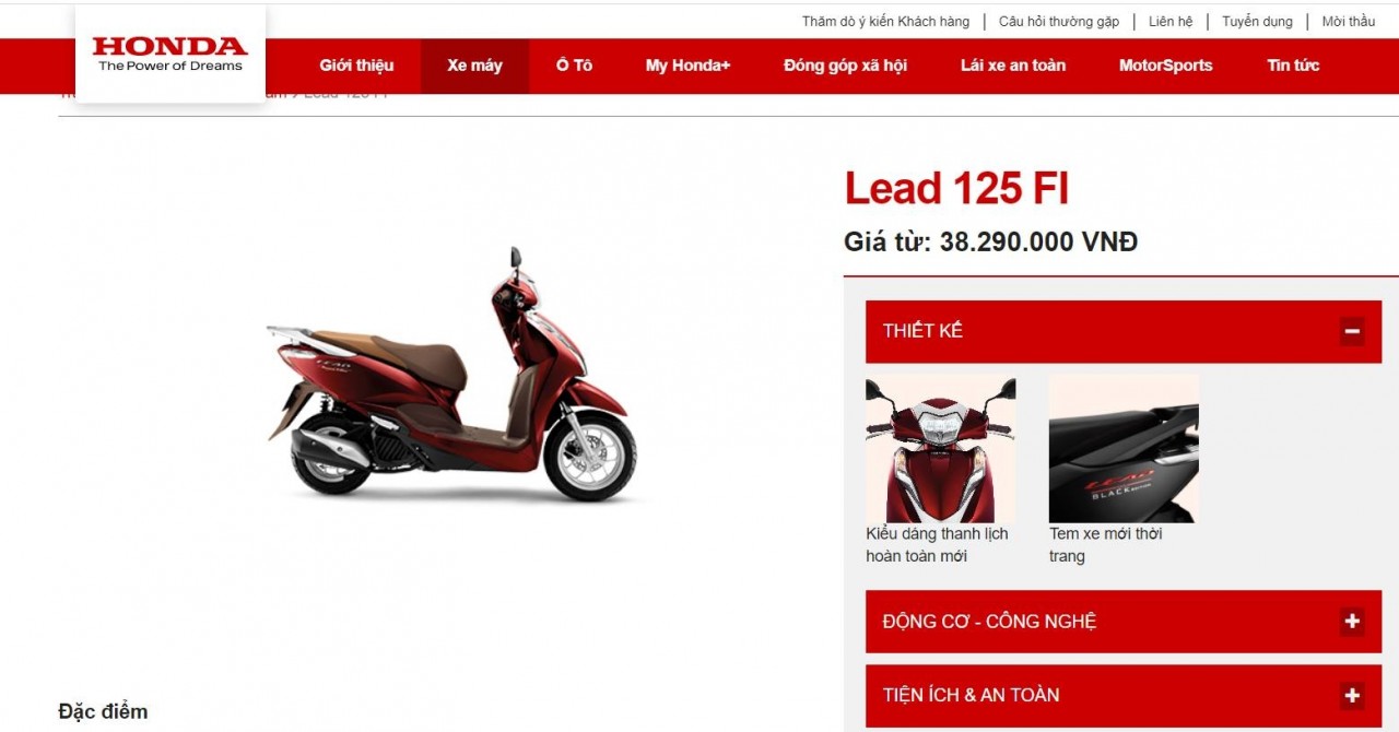 Honda Lead giảm nhẹ 1-2 triệu đồng nhưng vẫn cao hơn giá đề xuất dịp cận Tết Honda Lead giảm nhẹ 1-2 triệu đồng nhưng vẫn cao hơn giá đề xuất dịp cận Tết