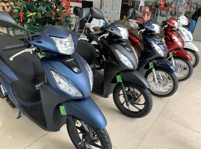 Doanh số xe máy giảm năm thứ ba liên tiếp Doanh số xe máy giảm năm thứ ba liên tiếp