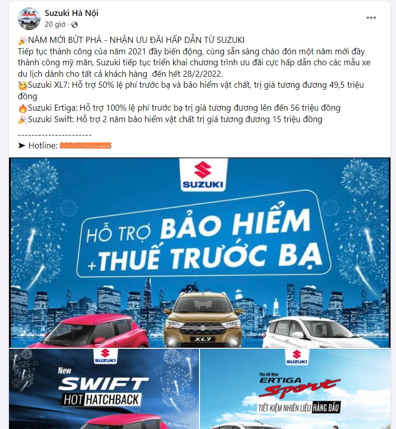 Suzuki XL7 và Ertiga được khuyến mại tới gần 60 triệu Suzuki XL7 và Ertiga được khuyến mại tới gần 60 triệu