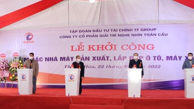 Khởi công nhà máy sản xuất, lắp ráp ô tô trên khu đất cũ của Vinaxuki