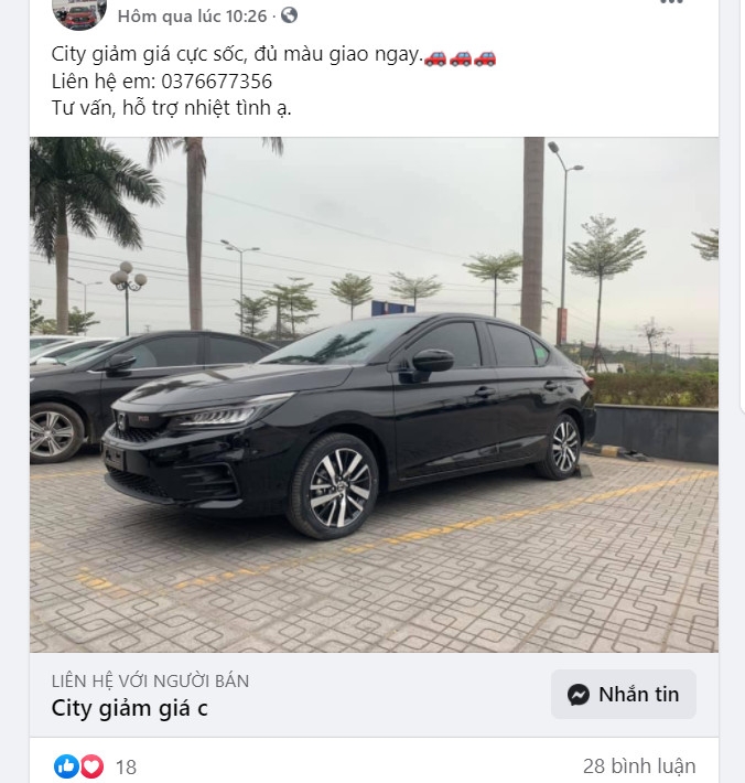Honda City 2021 được đại lý giảm giá sau Tết Honda City 2021 được đại lý giảm giá sau Tết