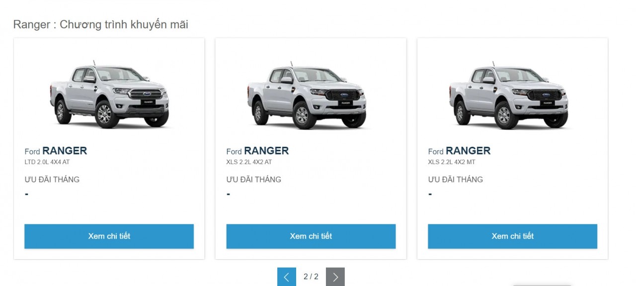Bước sang tháng 3, Ford Việt Nam ưu đãi đến 30 triệu đồng