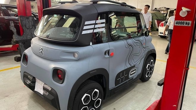 Ô tô điện Citroen Ami giá rẻ hai chỗ ngồi xuất hiện tại Việt Nam