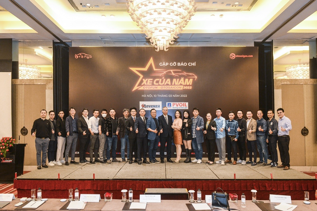 Thông báo bắt đầu bình chọn XE CỦA NĂM 2022