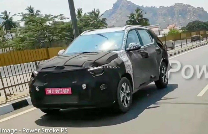 Crossover nhỏ, giá rẻ Kia Sonet lộ ảnh chạy thử mới crossover nho gia re kia sonet lo anh chay thu moi