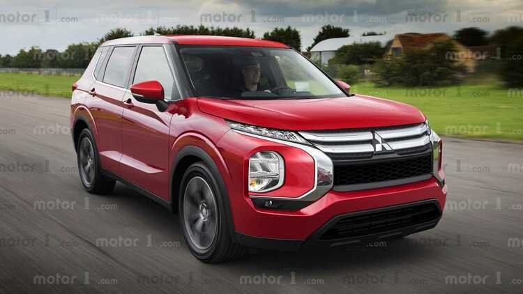 Thử ngắm Mitsubishi Outlander 2021 dựng từ ảnh chạy thử thu ngam mitsubishi outlander 2021 dung tu anh chay thu