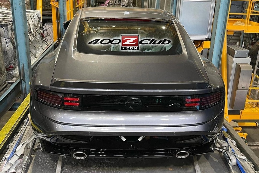 Lộ hình ảnh thực tế của mẫu xe thể thao Nissan Z