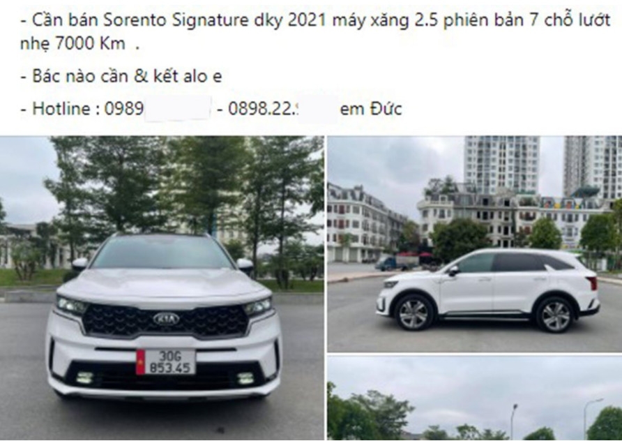 Nhiều chủ xe đồng loạt rao bán Kia Sorento 2021 lướt Nhiều chủ xe đồng loạt rao bán Kia Sorento 2021 lướt
