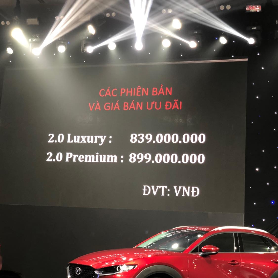 Giá lăn bánh Mazda CX-3 và CX-30 mới ra mắt