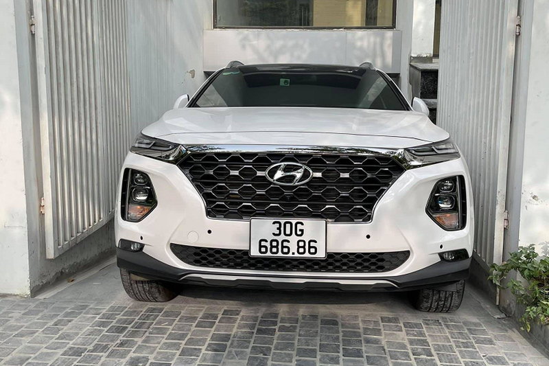 Hyundai SantaFe biển Hyundai SantaFe biển