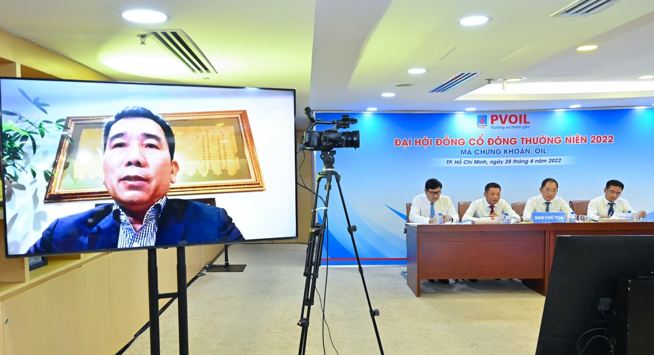 Đại hội đồng cổ đông thường niên 2022 PVOIL: chia cổ tức năm 2021 bằng tiền với tỷ lệ 3,5% vốn điều lệ Đại hội đồng cổ đông thường niên 2022 PVOIL: chia cổ tức năm 2021 bằng tiền với tỷ lệ 3,5% vốn điều lệ