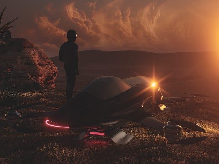 xe dien bay airspeeder buoc vao giai doan thu nghiem san sang trinh lang truoc toan the gioi
