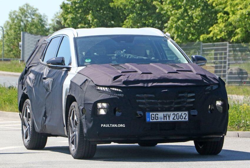 Hyundai Tucson 2021 bị phát hiện chạy thử ở châu Âu hyundai tucson 2021 bi phat hien chay thu o chau au