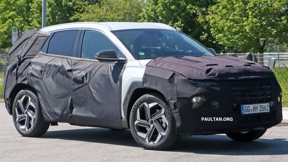 Hyundai Tucson 2021 bị phát hiện chạy thử ở châu Âu hyundai tucson 2021 bi phat hien chay thu o chau au