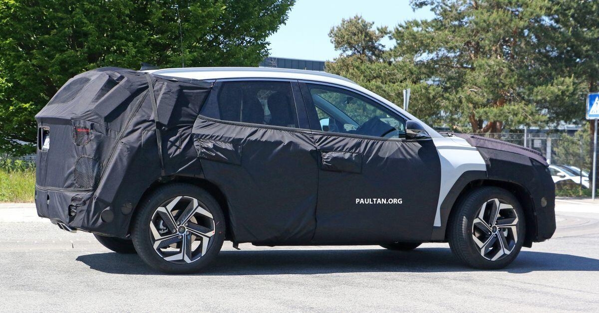 Hyundai Tucson 2021 bị phát hiện chạy thử ở châu Âu hyundai tucson 2021 bi phat hien chay thu o chau au