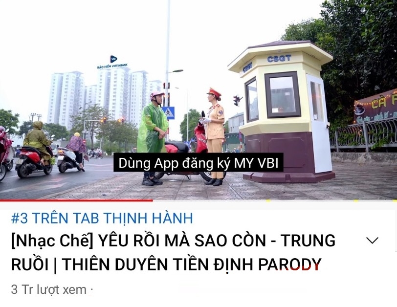 Trung Ruồi tung video nâng cao nhận thức người dân về bảo hiểm bắt buộc TNDS Trung Ruồi tung video nâng cao nhận thức người dân về bảo hiểm bắt buộc TNDS
