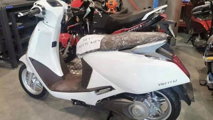 Ảnh thực tế xe máy điện VinFast Vento sắp ra mắt