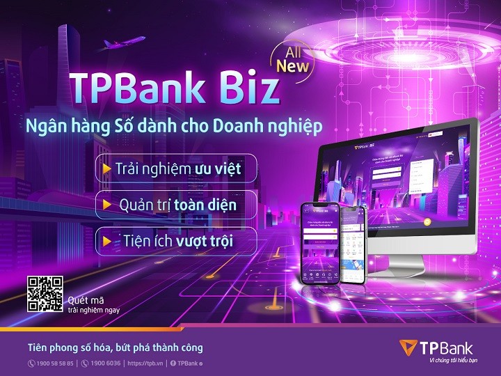TPBank Biz – sản phẩm giữ trọn chất riêng của ngân hàng công nghệ dẫn đầu TPBank Biz – sản phẩm giữ trọn chất riêng của ngân hàng công nghệ dẫn đầu