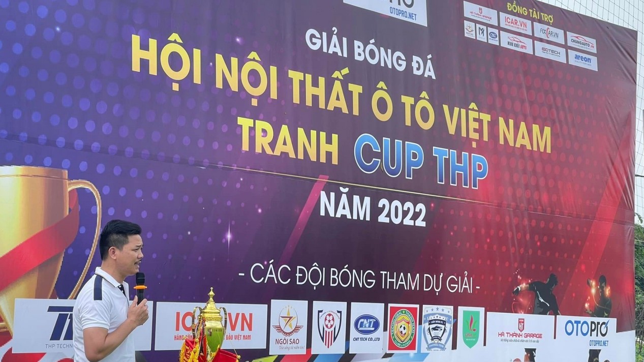 Hội Nội thất ô tô Việt Nam tổ chức giải bóng đá cho các thành viên