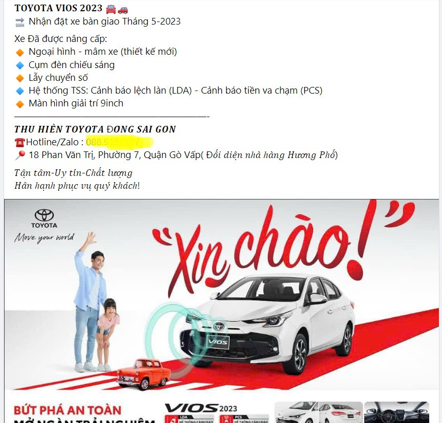 Công bố ảnh đầu tiên của Toyota Vios 2023 tại Việt Nam Công bố ảnh đầu tiên của Toyota Vios 2023 tại Việt Nam