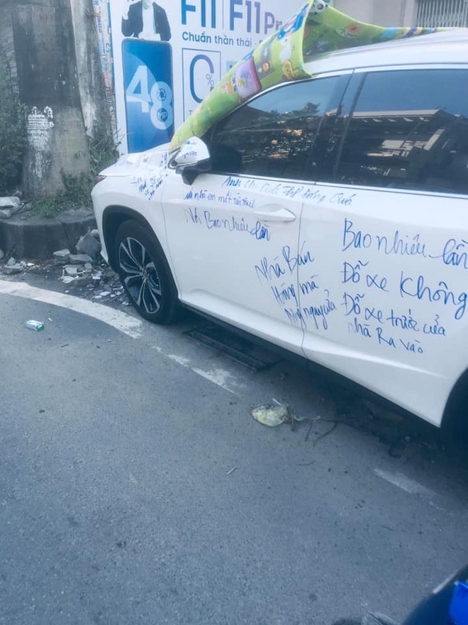 hai phong lexus rx350 nhan qua dang vi do xe vo y thuc