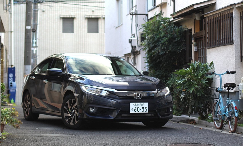 honda civic sedan bi khai tu tai que huong nhat ban