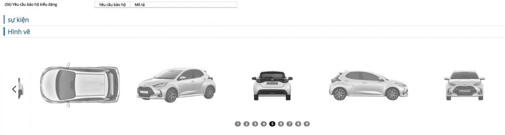 Toyota Việt Nam đăng ký bảo hộ kiểu dáng cho một loạt xe mới Toyota Việt Nam đăng ký bảo hộ kiểu dáng cho một loạt xe mới