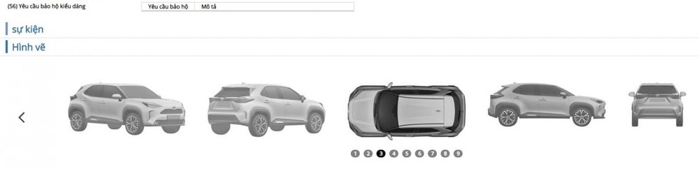 Toyota Việt Nam đăng ký bảo hộ kiểu dáng cho một loạt xe mới Toyota Việt Nam đăng ký bảo hộ kiểu dáng cho một loạt xe mới