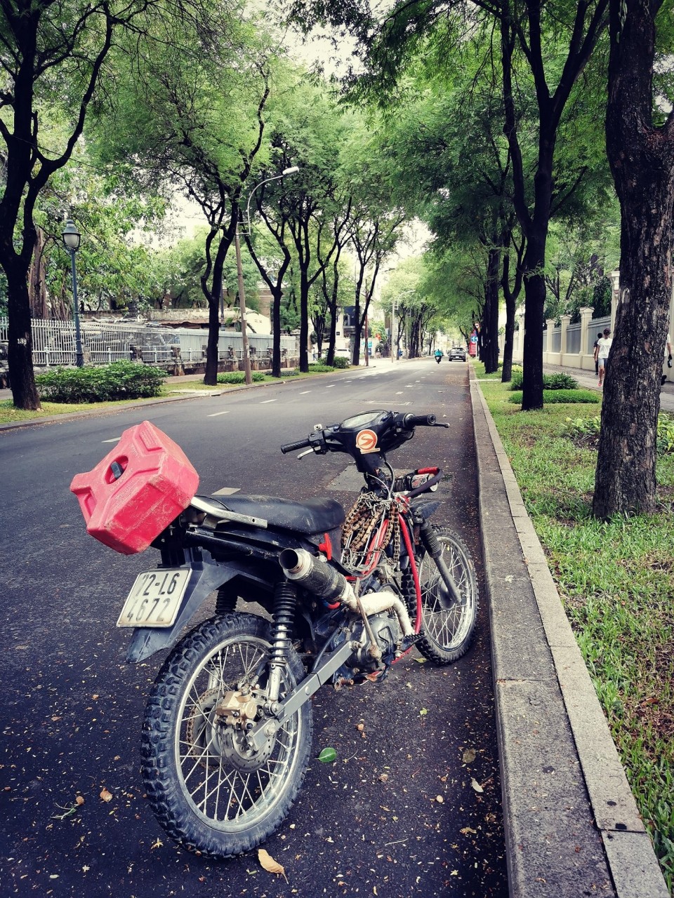 Review chiếc xe cỏ offroad, độ chế từ Yamaha Sirius
