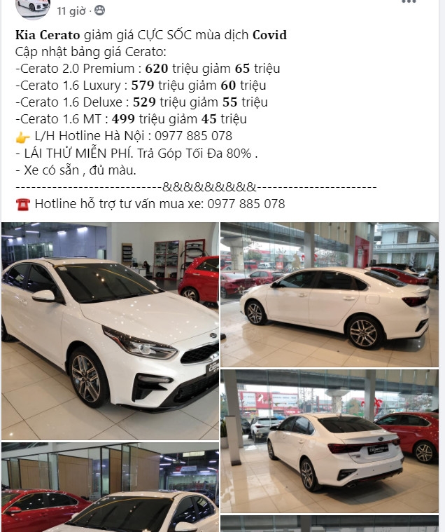 Chạy đua giá, Kia Cerato giảm 65 triệu, ngang với Vios, rẻ hơn nhiều Elantra Chạy đua giá, Kia Cerato giảm 65 triệu, ngang với Vios, rẻ hơn nhiều Elantra