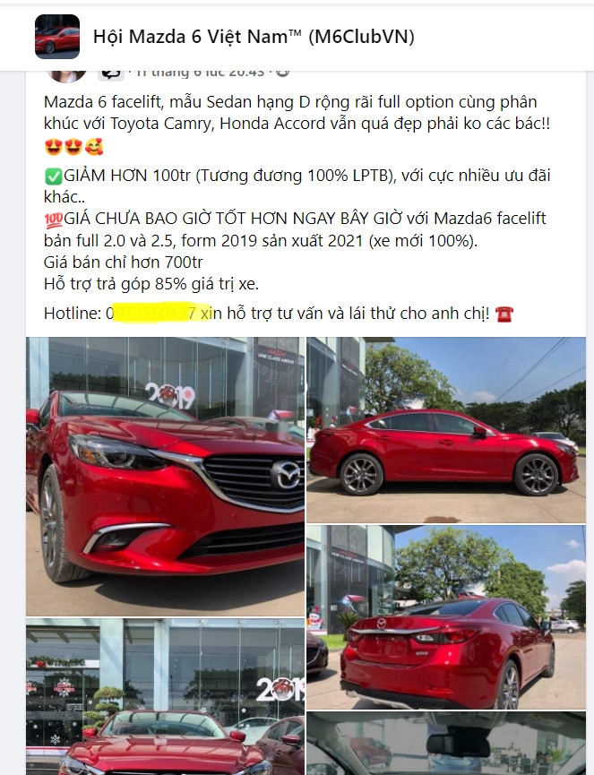 Đại lý đua giảm giá Mazda 6 tới hơn 100 triệu đồng Đại lý đua giảm giá Mazda 6 tới hơn 100 triệu đồng