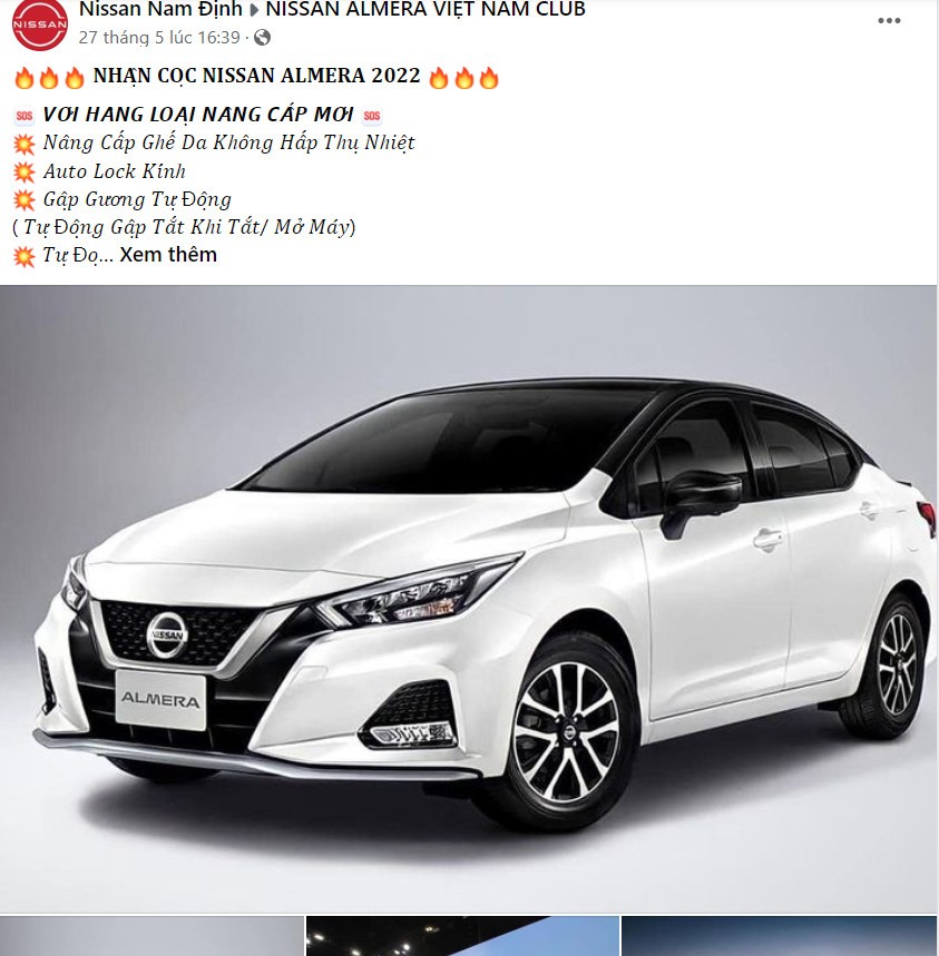 Đại lý chào bán Nissan Almera bản nâng cấp Đại lý chào bán Nissan Almera bản nâng cấp