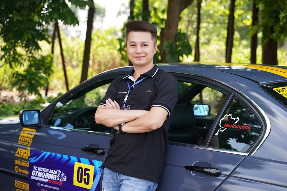 tc motor gymkhana championship by otofun cac vdv tich cuc tap luyen truoc vong phan hang