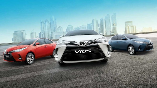 toyota vios 2021 ra mat tai philippines gia tu 315 trieu dong